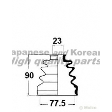 0864-9004 ASHUKI Комплект пылника, приводной вал