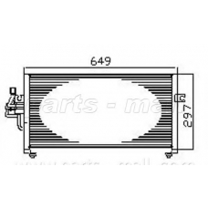 PXNCG-008 Parts mall Конденсатор, кондиционер