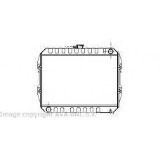 VW2090 Prasco Радиатор, охлаждение двигателя