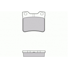 12-0728 E.T.F. Комплект тормозных колодок, дисковый тормоз