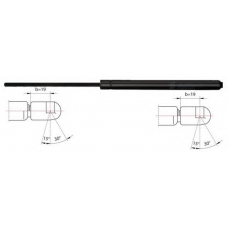 2110141 METZGER Газовая пружина, крышка багажник