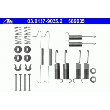 03.0137-9035.2 ATE Комплектующие, тормозная колодка
