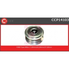 CCP14103 CASCO Ременный шкив, генератор