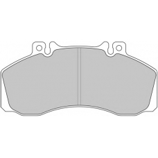 FVR501B FERODO Комплект тормозных колодок, дисковый тормоз