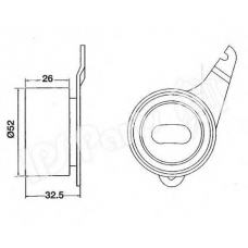 ITB-6304 IPS Parts Устройство для натяжения ремня, ремень грм