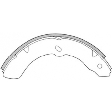 FN-4458 JNBK Колодки тормозные