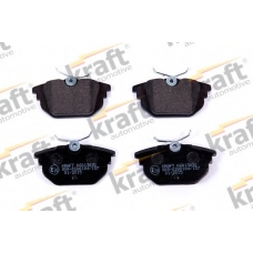 6013020 KRAFT AUTOMOTIVE Комплект тормозных колодок, дисковый тормоз