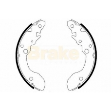 SH2543 BRAKE ENGINEERING Комплект тормозных колодок