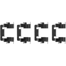 MBA1278 MINTEX Комплектующие, колодки дискового тормоза