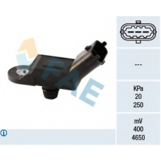 15019 FAE Датчик, давление во впускном газопроводе