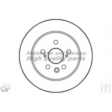 0993-0302 ASHUKI Тормозной диск