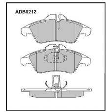ADB0212 Allied Nippon Тормозные колодки