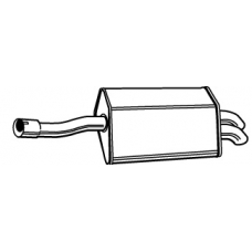 23340 FONOS Глушитель выхлопных газов конечный