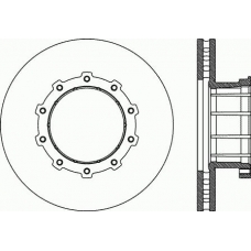 DCA1048.20 REMSA Тормозной диск