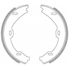 BSA2188.00 OPEN PARTS Комплект тормозных колодок