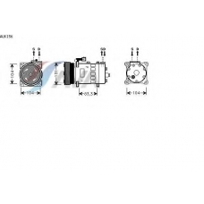 AUK156 AVA Компрессор, кондиционер
