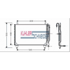 0328101 KUHLER SCHNEIDER Конденсатор, кондиционер