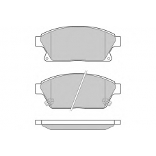 12-1405 E.T.F. Комплект тормозных колодок, дисковый тормоз