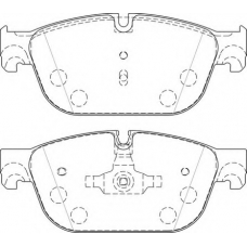 FD7485A NECTO Комплект тормозных колодок, дисковый тормоз