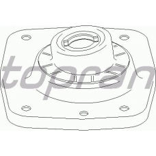 722 360 TOPRAN Опора стойки амортизатора