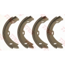 GS8482 TRW Комплект тормозных колодок, стояночная тормозная с