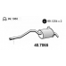 40.7065 ASSO Глушитель выхлопных газов конечный