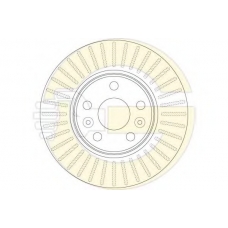 6064481 GIRLING Тормозной диск