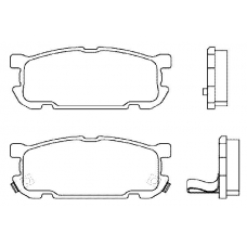 23876 120  0 5 T4067 TEXTAR Колодки тормозные