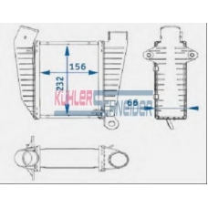 0670701 KUHLER SCHNEIDER Интеркулер