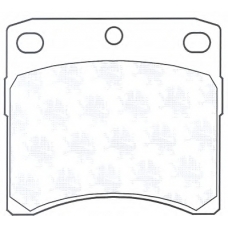 BP702 QH Benelux Комплект тормозных колодок, дисковый тормоз