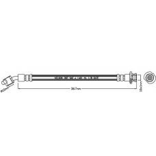 4022 REMKAFLEX Тормозной шланг