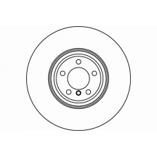 MDC1661 MINTEX Тормозной диск