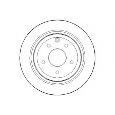 NBD1489 NATIONAL Тормозной диск