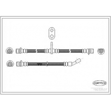 19033537 CORTECO Тормозной шланг