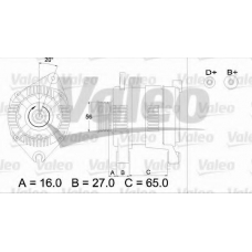 436477 VALEO Генератор