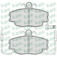 05P220 LPR Комплект тормозных колодок, дисковый тормоз