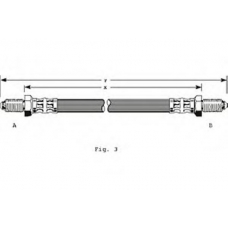 PHC148 TRW Тормозной шланг
