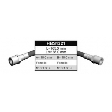 HBS4321 QUINTON HAZELL Тормозной шланг