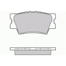 12-1252 E.T.F. Комплект тормозных колодок, дисковый тормоз