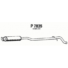 P7835 FENNO Средний глушитель выхлопных газов