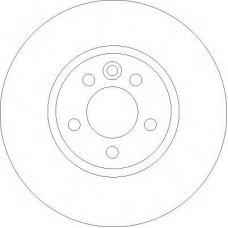 DF4203 TRW Тормозной диск