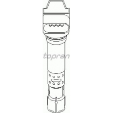 109 039 TOPRAN Катушка зажигания