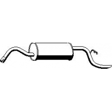 312172 ERNST Глушитель выхлопных газов конечный