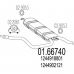 01.66740 MTS Глушитель выхлопных газов конечный