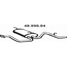 48.998.84 EBERSPACHER Глушитель выхлопных газов конечный