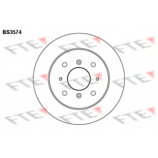 BS3574 FTE Тормозной диск