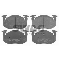 60 91 6189 SWAG Комплект тормозных колодок, дисковый тормоз