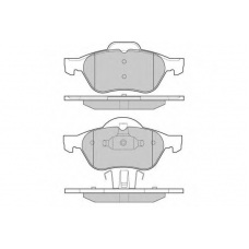 12-0981 E.T.F. Комплект тормозных колодок, дисковый тормоз