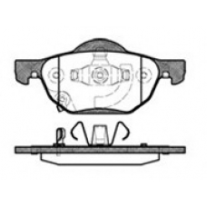 RA.0965.0 RAICAM Комплект тормозных колодок, дисковый тормоз