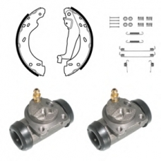 1081 DELPHI Комплект тормозных колодок